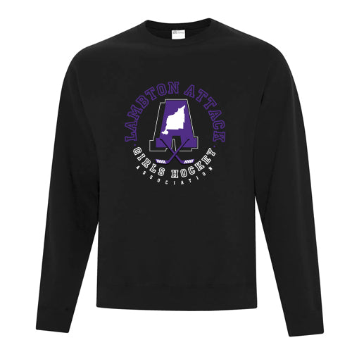 Lambton Attack U15 Youth Everyday Fleece Crewneck Sweatshirt