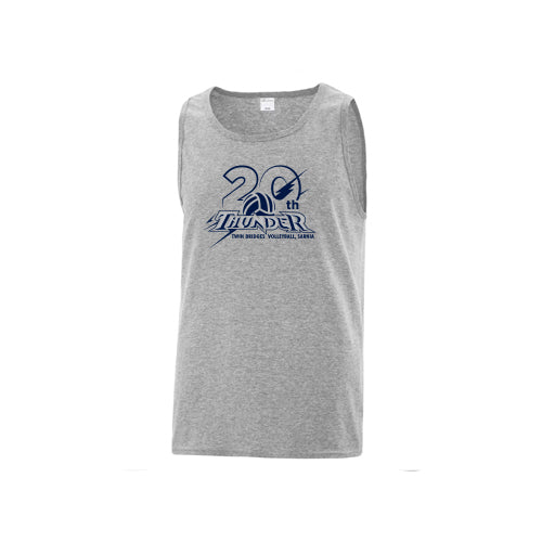 Twin Bridges Volleyball Adult Everyday Cotton Tank Top