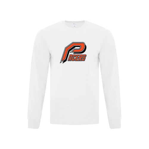 Point Edward Pacers Adult Cotton Long Sleeve T-Shirt