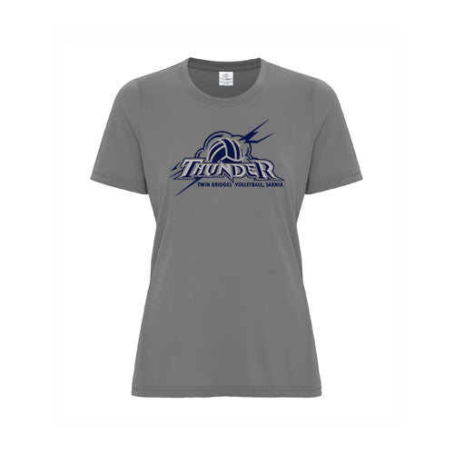 Twin Bridges Volleyball Ladies' Pro Spun T-Shirt