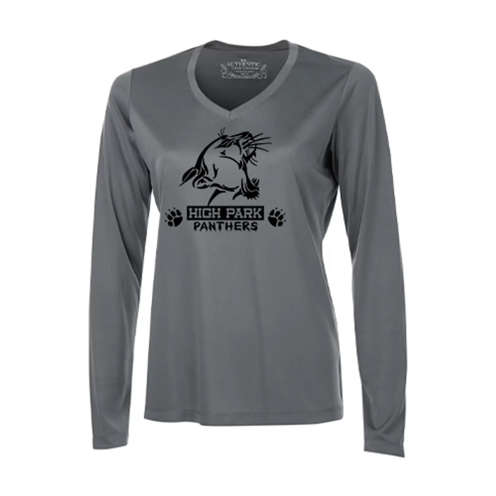 High Park Ladies' Pro Team Long Sleeve V-Neck T-Shirt