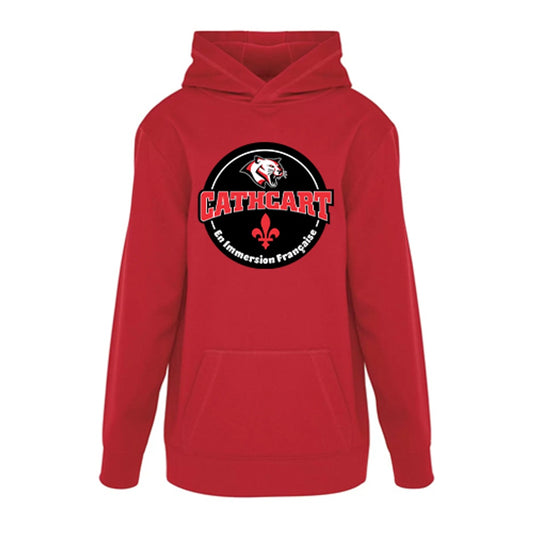 Cathcart Youth Game Day Fleece Hooded Sweatshirt