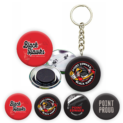 PEMAA - Button, Magnet, Keychain