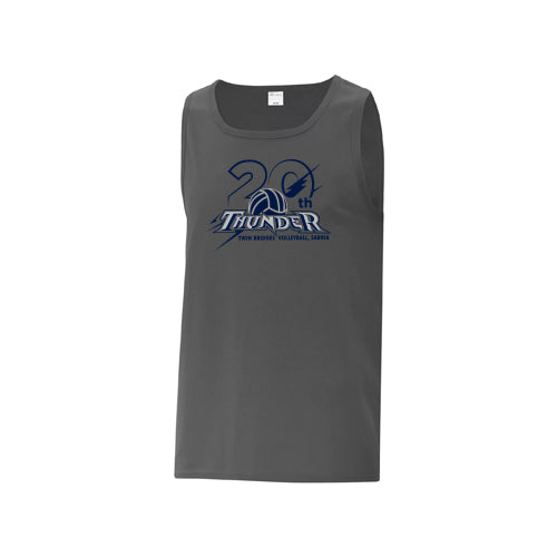 Twin Bridges Volleyball Adult Everyday Cotton Tank Top