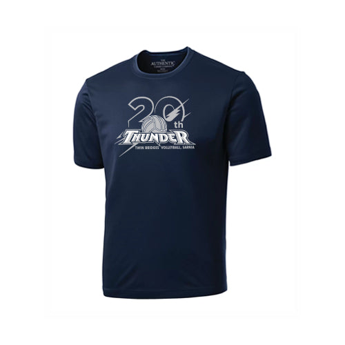 Twin Bridges Volleyball Adult Pro Team Short Sleeve T-Shirt