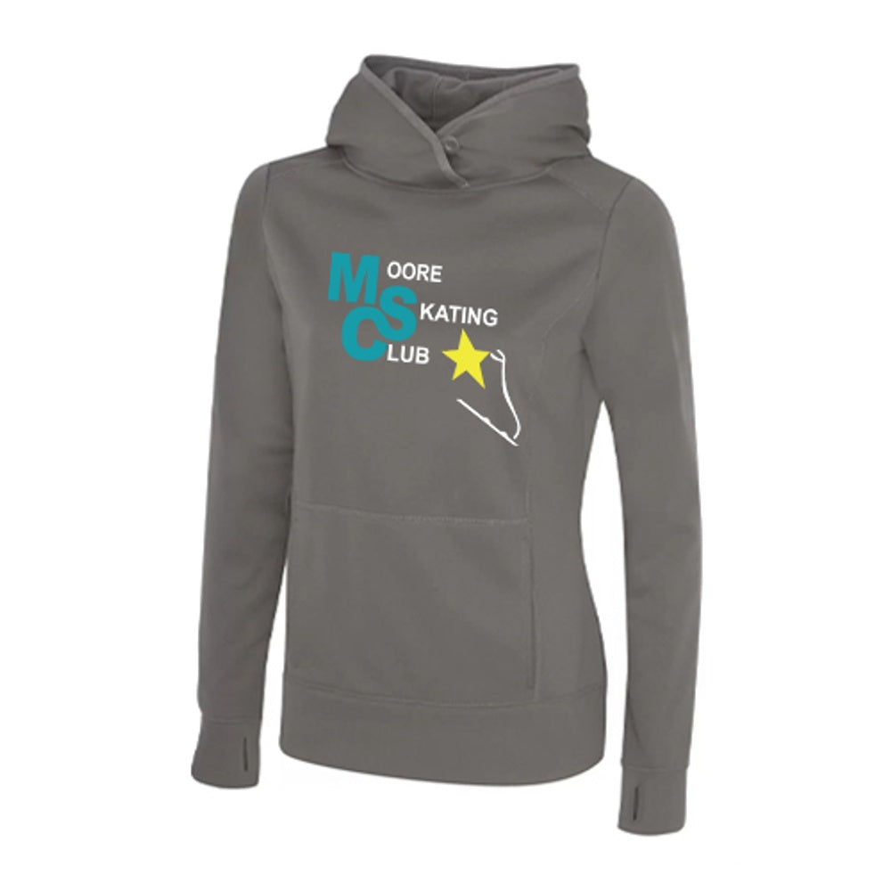 Moore Skate Club Ladies' Game Day Fleece Hooded Sweatshirt