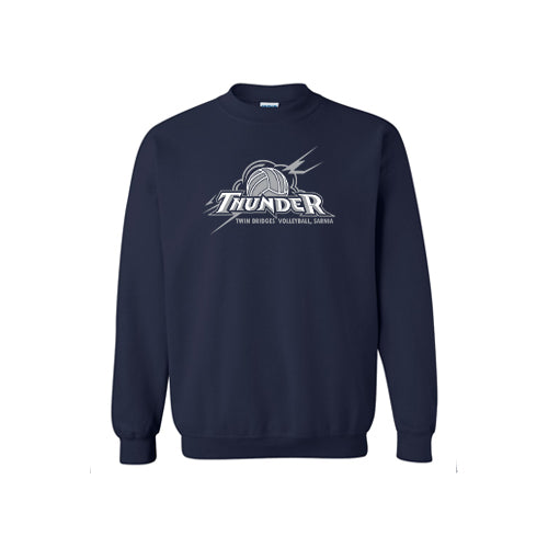 Twin Bridges Volleyball Youth Crewneck Sweatshirt