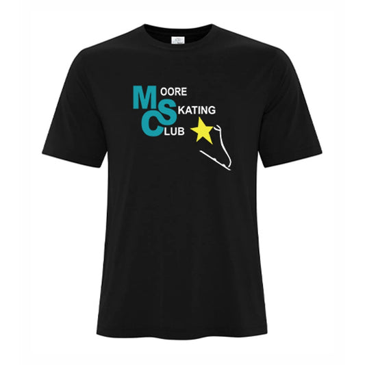 Moore Skate Club Adult Pro Spun T-Shirt