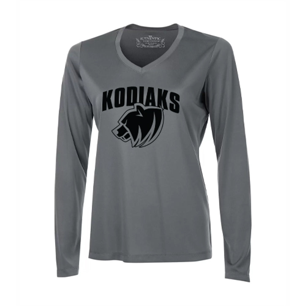 Kinnwood Ladies' Pro Team Long Sleeve V-Neck T-Shirt