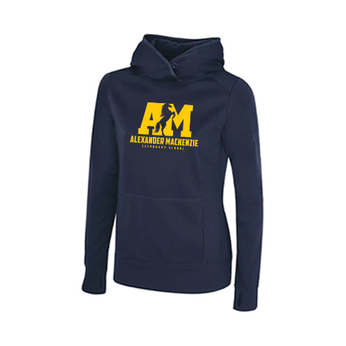 Alexander Mackenzie Ladies' Game Day Fleece Hooded Sweatshirt