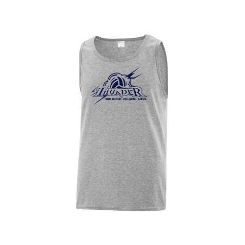 Twin Bridges Volleyball Adult Everyday Cotton Tank