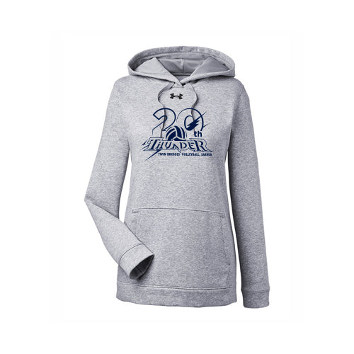 Twin Bridges Volleyball Ladies' Hustle Pullover Hooded Sweatshirt