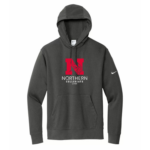 Northern Nike Club Fleece Sleeve Swoosh Pullover Hoodie