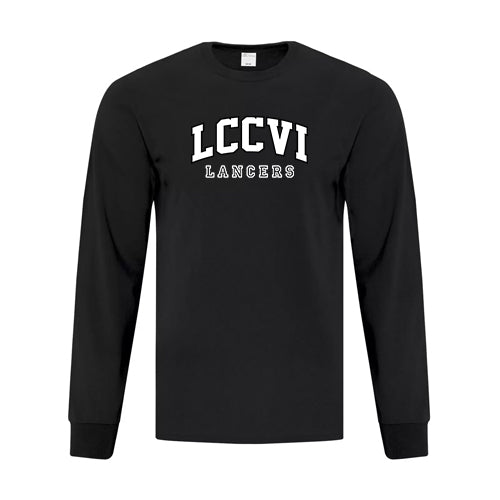 Lambton Central Adult Cotton Long Sleeve T-Shirt