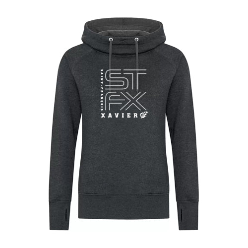 Saint-François-Xavier Ladies' EsActive Vintage Hooded Sweatshirt