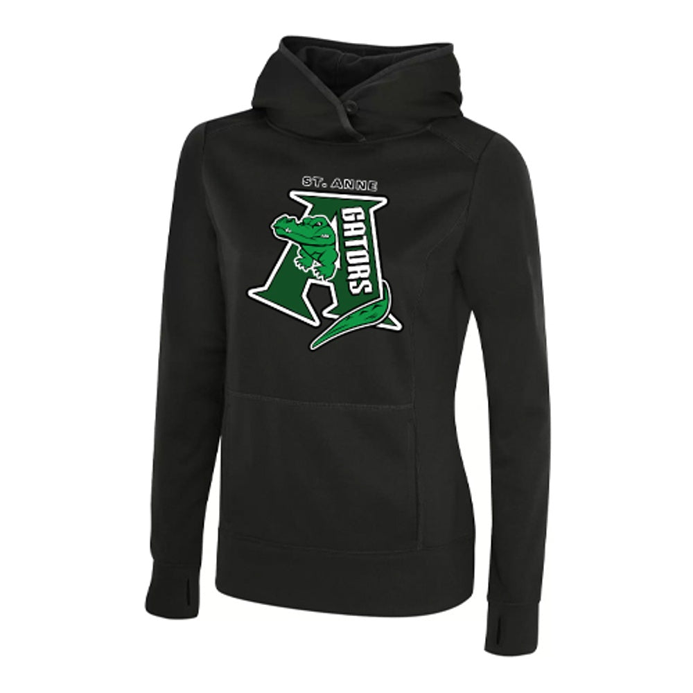 St Anne Ladies' Game Day Fleece Hooded Sweatshirt