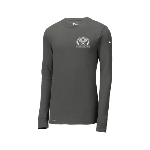 Sarnia Tennis Adult Nike Dri-FIT Cotton/Poly Long Sleeve Tee