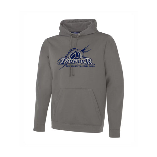 Twin Bridges Volleyball Adult Game Day Fleece Hooded Sweatshirt