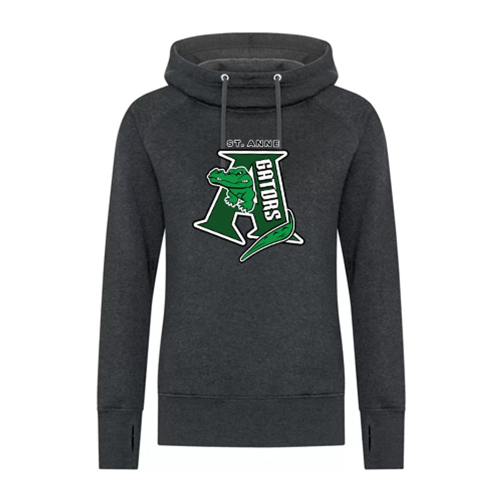 St Anne Ladies'  EsActive Vintage Hooded Sweatshirt