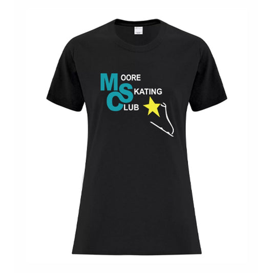 Moore Skate Club Ladies' Everyday Cotton T-Shirt