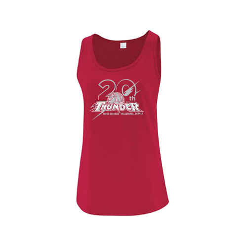 Twin Bridges Volleyball Ladies' Everyday Cotton Tank Top