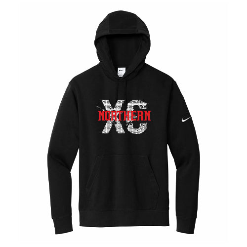 Northern XCountry Adult Nike Club Fleece Sleeve Swoosh Pullover Hoodie