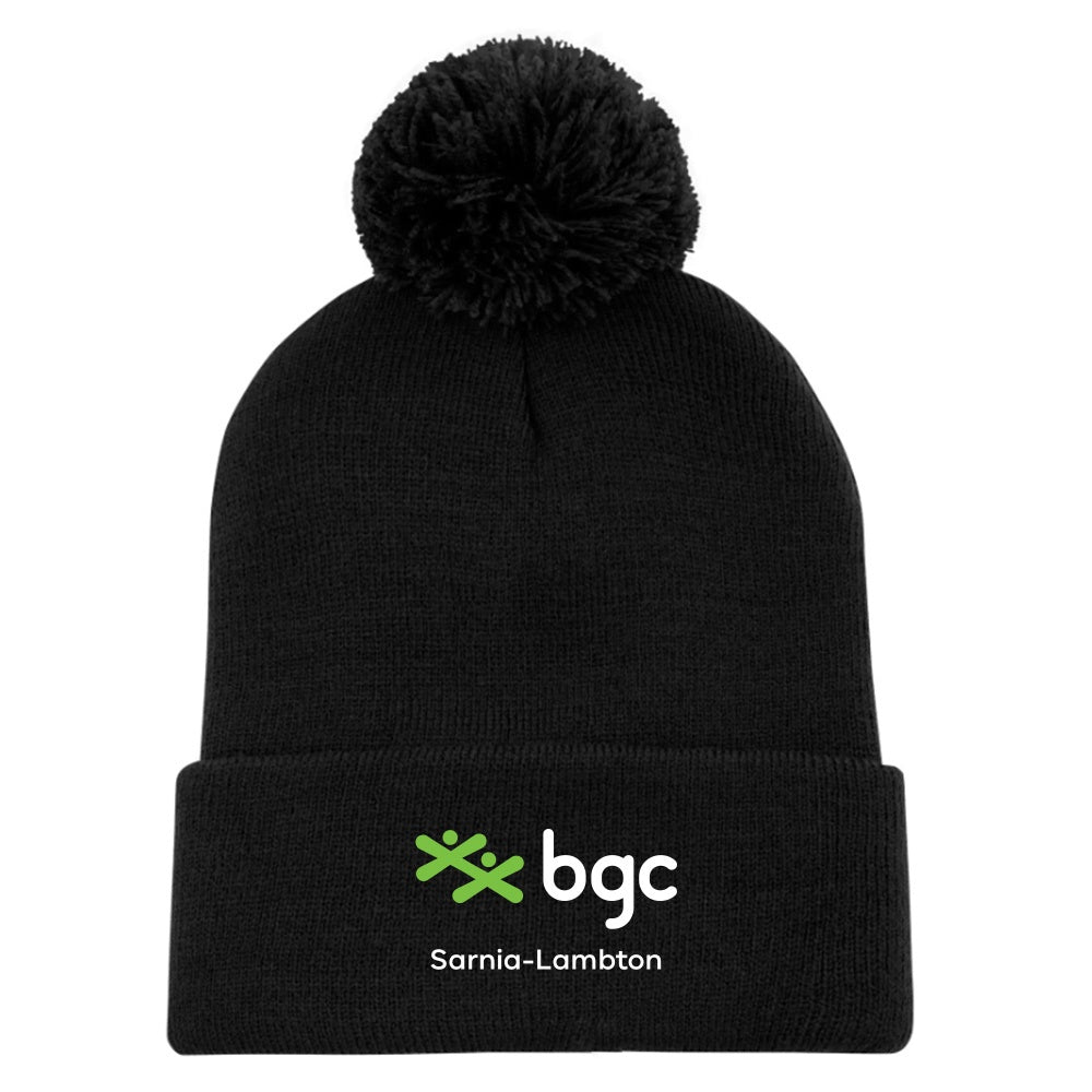 BGC Everyday Pom Pom Cuff Toque