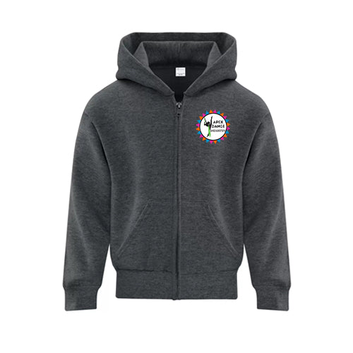 Apex Dance Youth Everyday Fleece Full Zip Hooded Sweatshirt