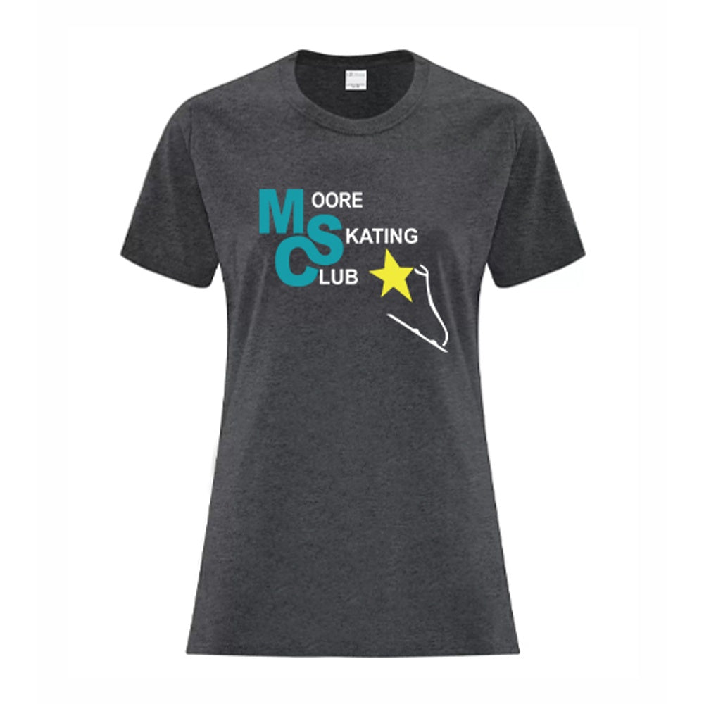 Moore Skate Club Ladies' Everyday Cotton T-Shirt