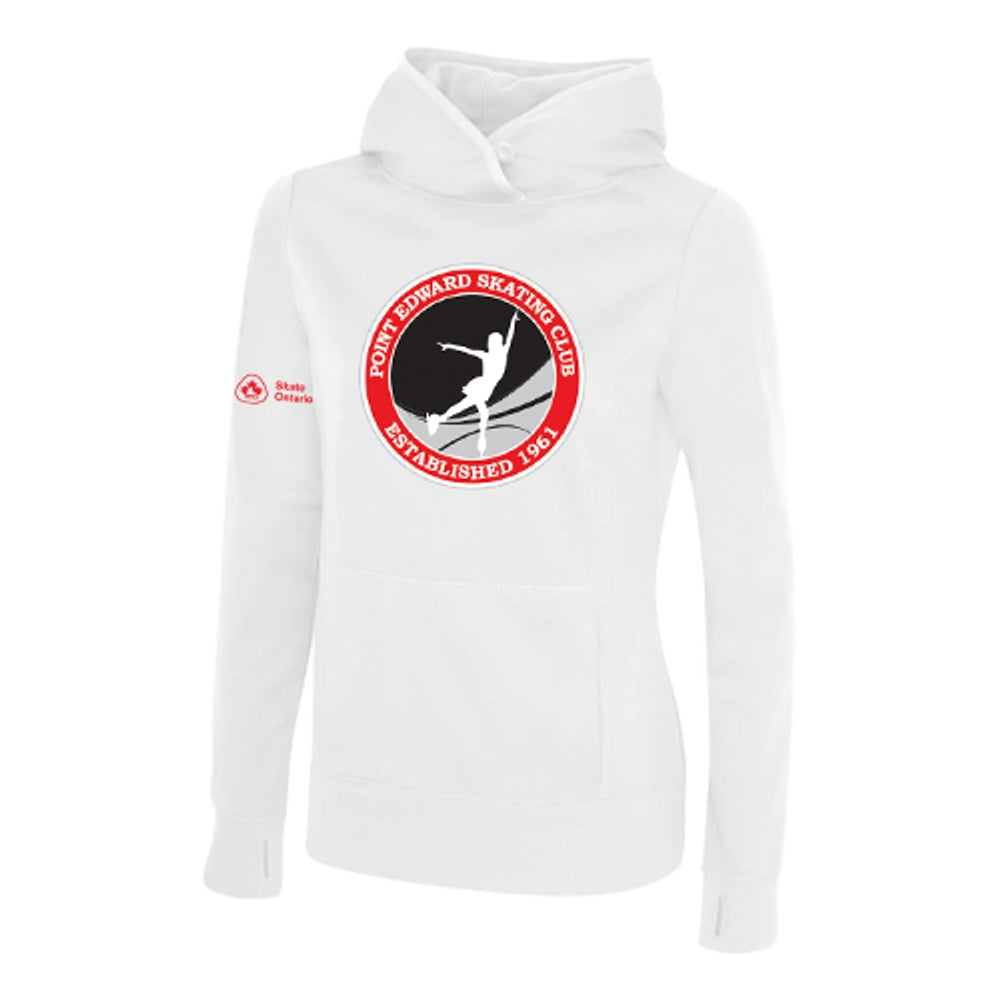 Point Edward Skating Ladies' Game Day Fleece Hooded Sweatshirt