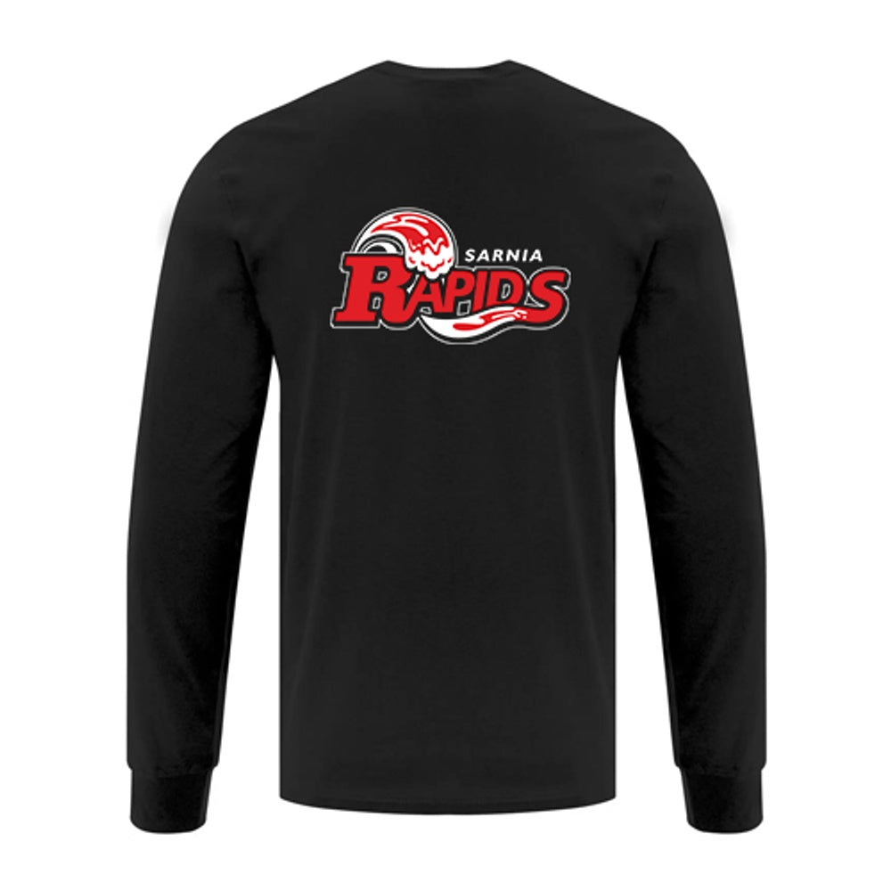 Sarnia Rapids Swim Youth Everday Cotton Long Sleeve T-Shirt