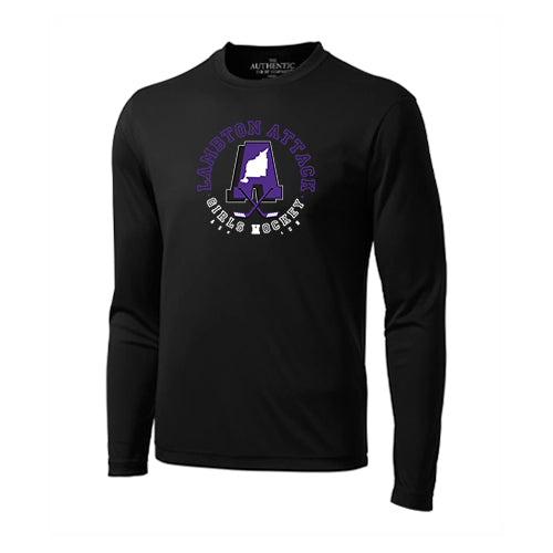 Lambton Attack U15 Adult Pro Team Long Sleeve T-Shirt