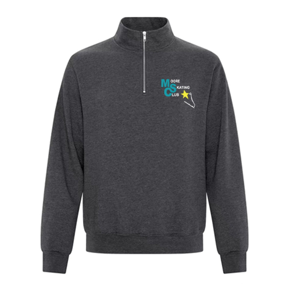 Moore Skate Club Adult Everyday Fleece 1/4 Zip Sweatshirt