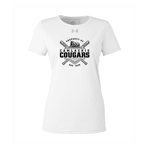 Camlachie Cougars Ladies' Under Armour Team Tech T-Shirt