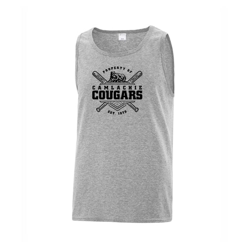 Camlachie Cougars Adult Everyday Cotton Tank Top