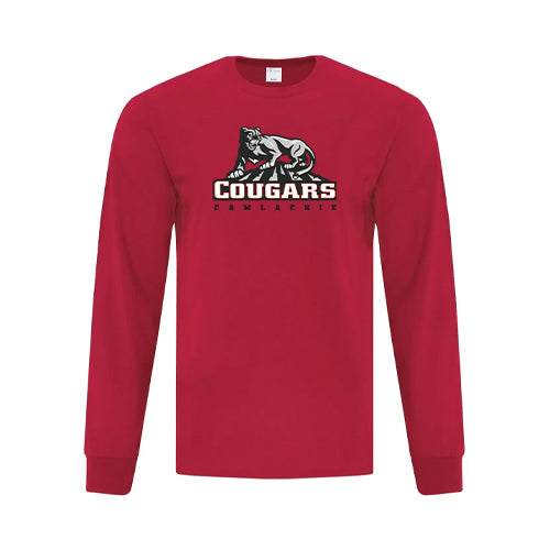Camlachie Cougars Adult Everday Cotton Long Sleeve T-Shirt