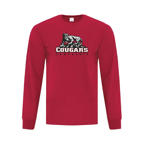 Camlachie Cougars Youth  Everday Cotton Long Sleeve T-Shirt