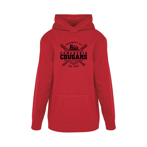 Camlachie Cougars Youth Game Day Fleece Hooded Sweatshirt