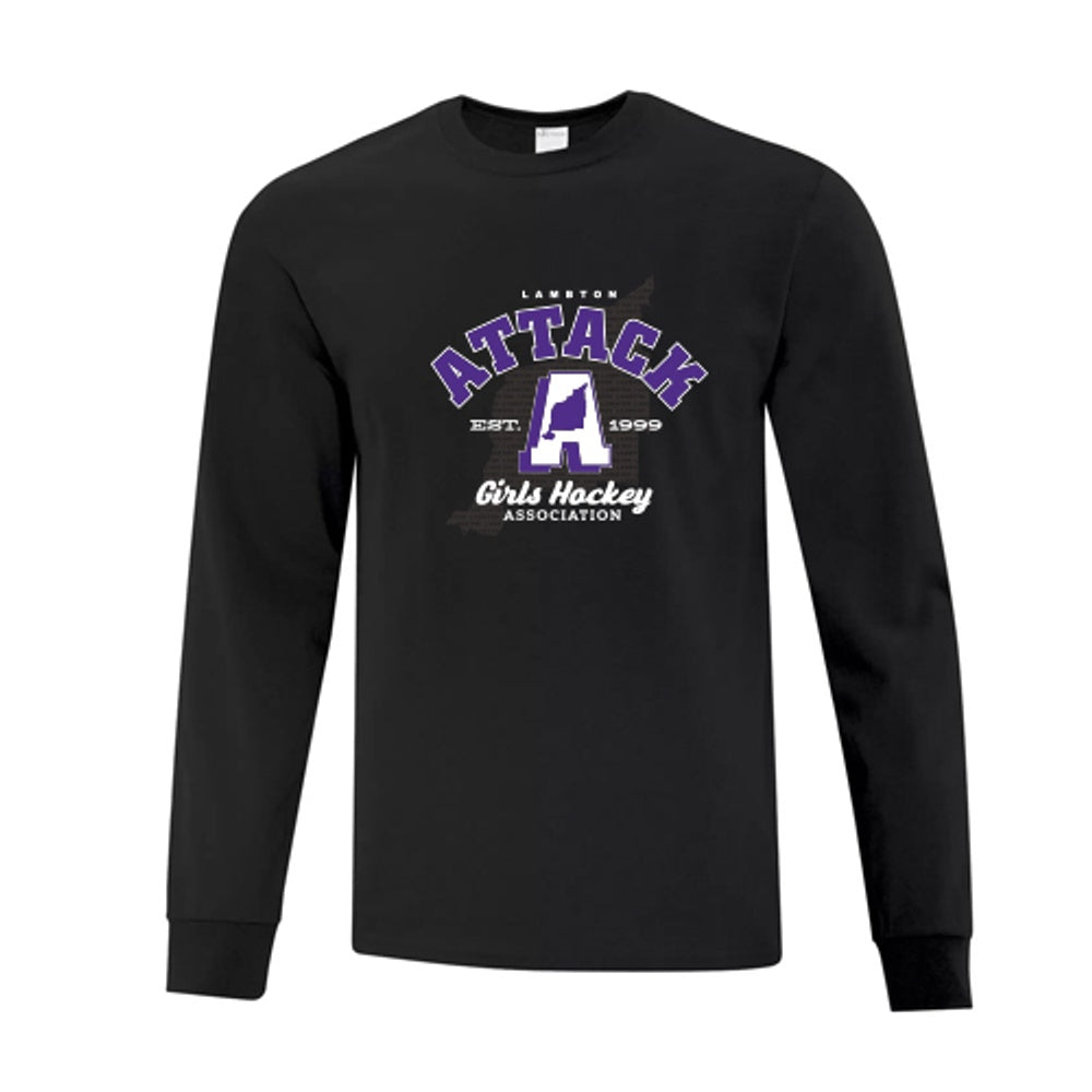 Lambton Attack U11HL - Youth Cotton Long Sleeve T-Shirt