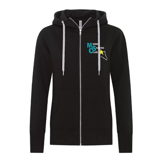 Moore Skate Club Ladies' EsActive Core Full Zip Hooded Sweatshirt