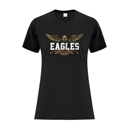 East Lambton Minor Hockey Ladies' Cotton T-Shirt