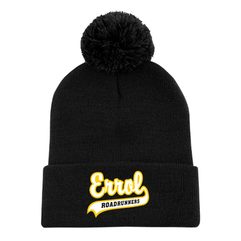 Errol Road Everyday Pom Pom Cuff Toque