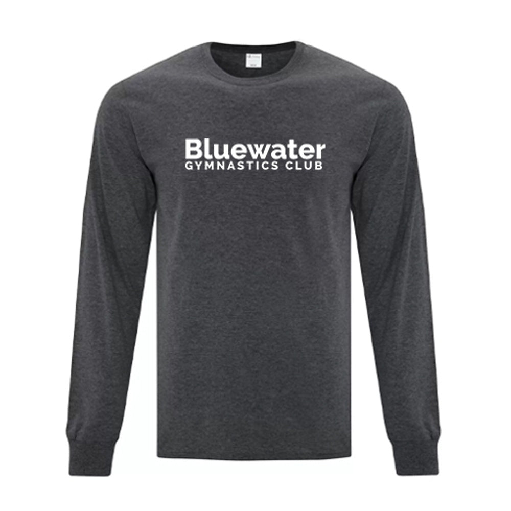 Bluewater Gymnastics Adult Everyday Cotton Long Sleeve T-Shirt