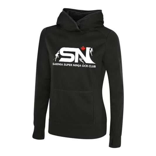 Super Ninja OCR Club Ladies' Game Day Fleece Hooded Sweatshirt