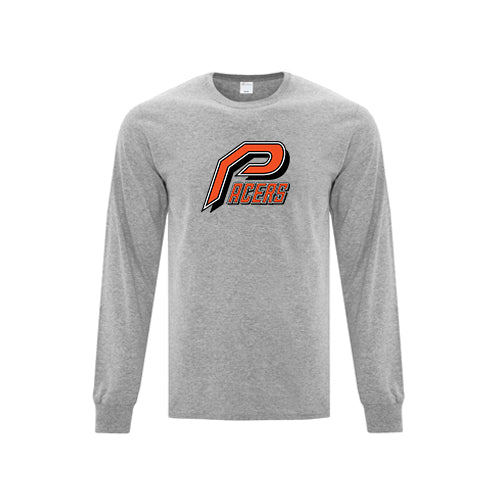 Point Edward Pacers Adult Cotton Long Sleeve T-Shirt