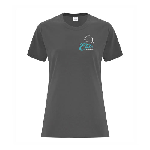 Elite Stables Ladies' Cotton T-Shirt