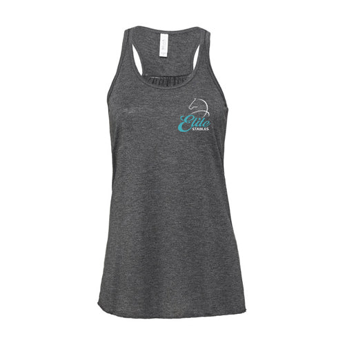 Elite Stables Ladies' Bella + Canvas Flowy Racerback Tank