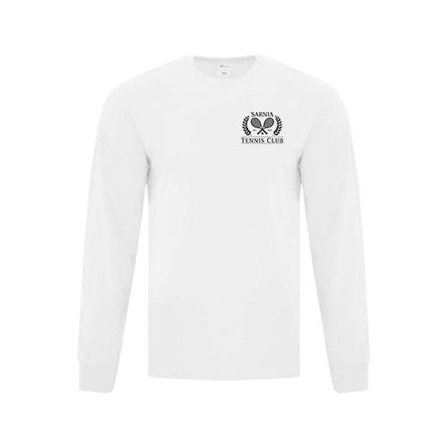 Sarnia Tennis Adult Cotton Long Sleeve T-Shirt