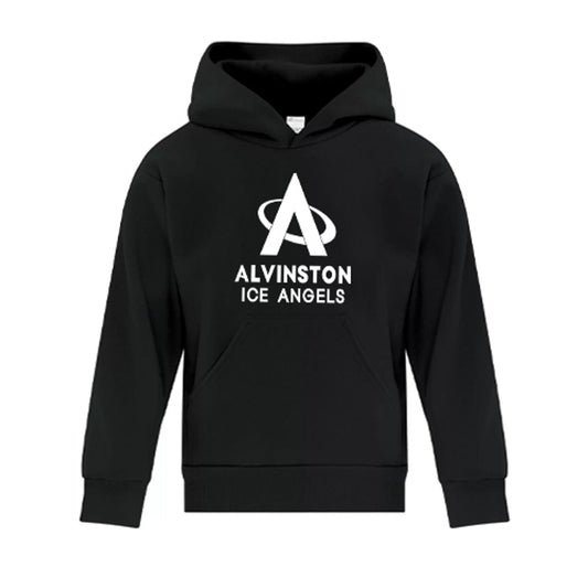 Alvinston Ice Angels Youth Everyday Fleece Youth Hooded Sweatshirt