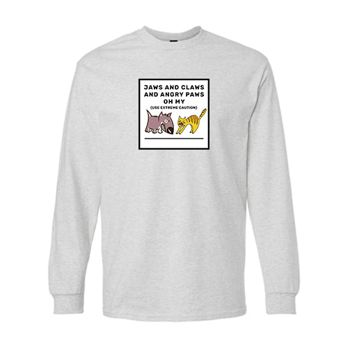 Jaws and Claws Ultra Cotton Long Sleeve T-Shirt